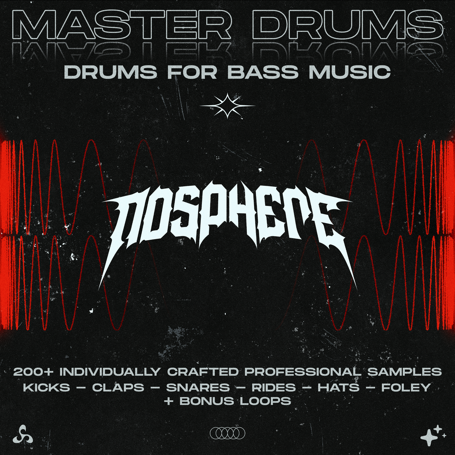 MASTER DRUMS - (DRUMS FOR BASS MUSIC)